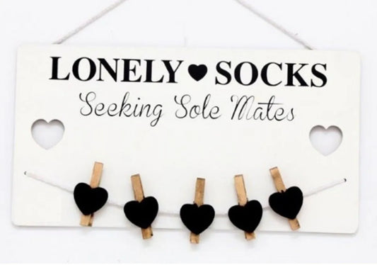 Lonely Socks hanging decor