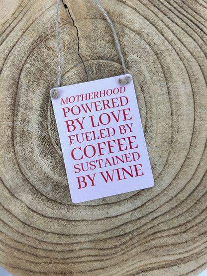 Mini Metal Quote Signs - Various designs
