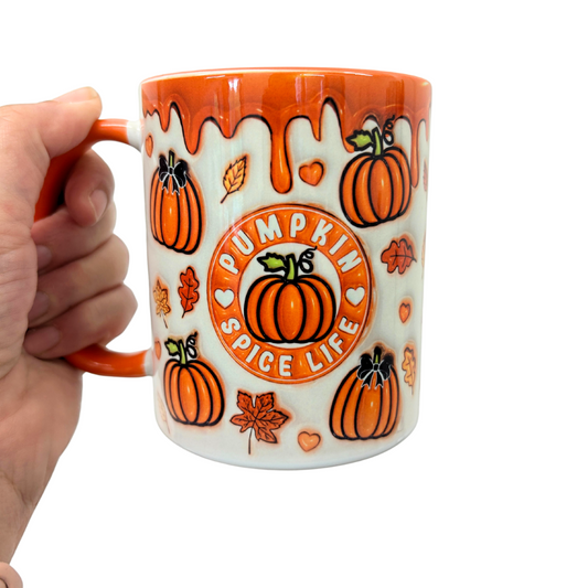 Pumpkin spice life mug - Autumn mug