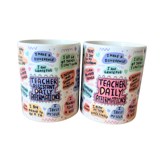 Teacher mug, Teaching assistant mug