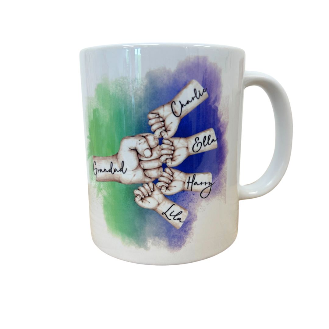Fathers day mug, Personalised fathers day gift